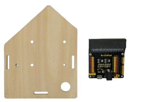 Controller Board next to back of house