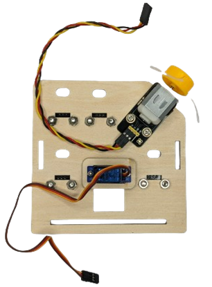 BrainSense front panel inside view