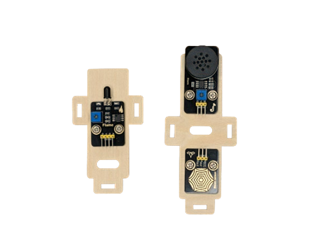 BrainSense alarm/steam sensors attached